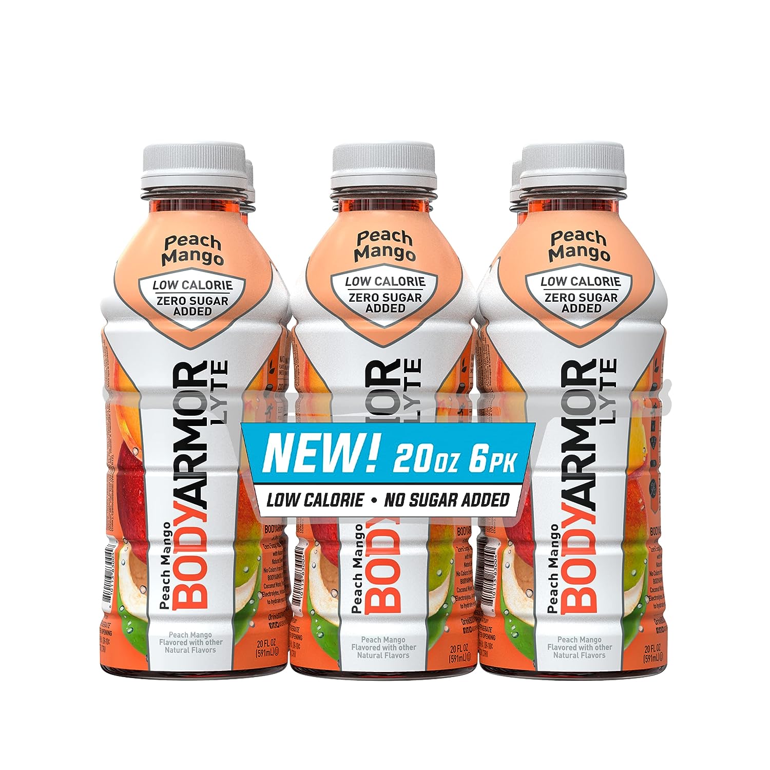 BODYARMOR LYTE Sports Drink Low-Calorie Sports Beverage， Orange Clementine - Orange Citrus， Natural Flavors With Vitamins， Potassium-Packed Electrolytes， Perfect For Athletes， 16 Fl Oz (Pack of 12) - Image 1